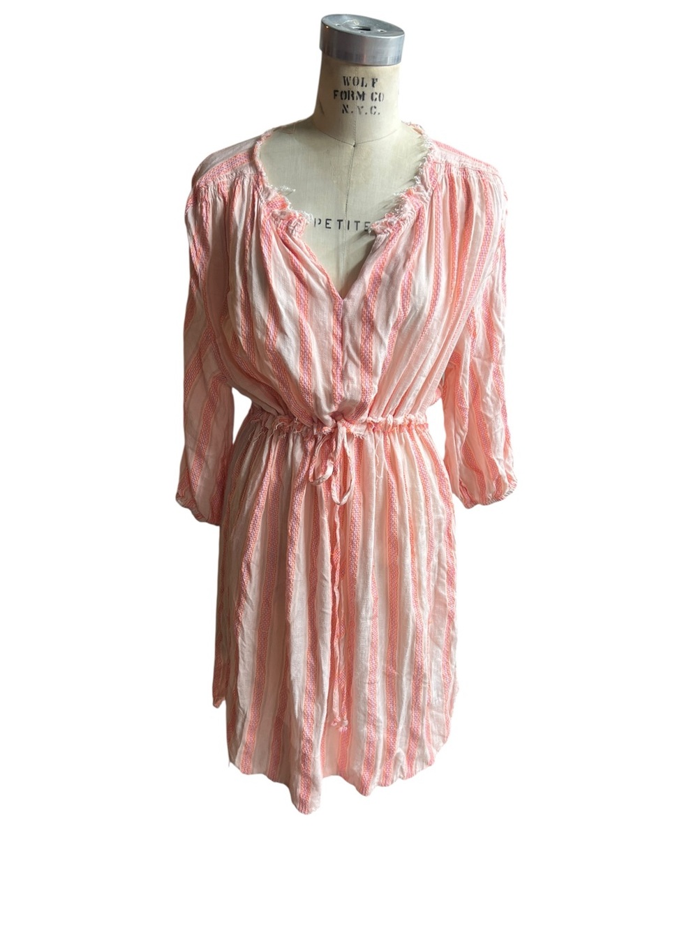 dRA Los Angeles S neon striped dress